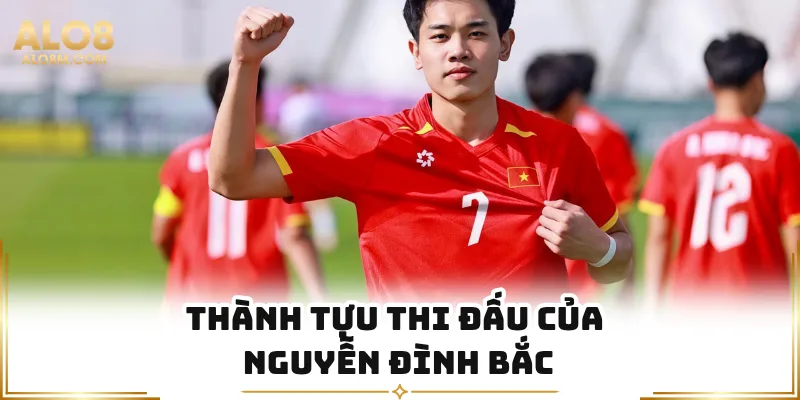 Thành tựu thi đấu của Nguyễn Đình Bắc